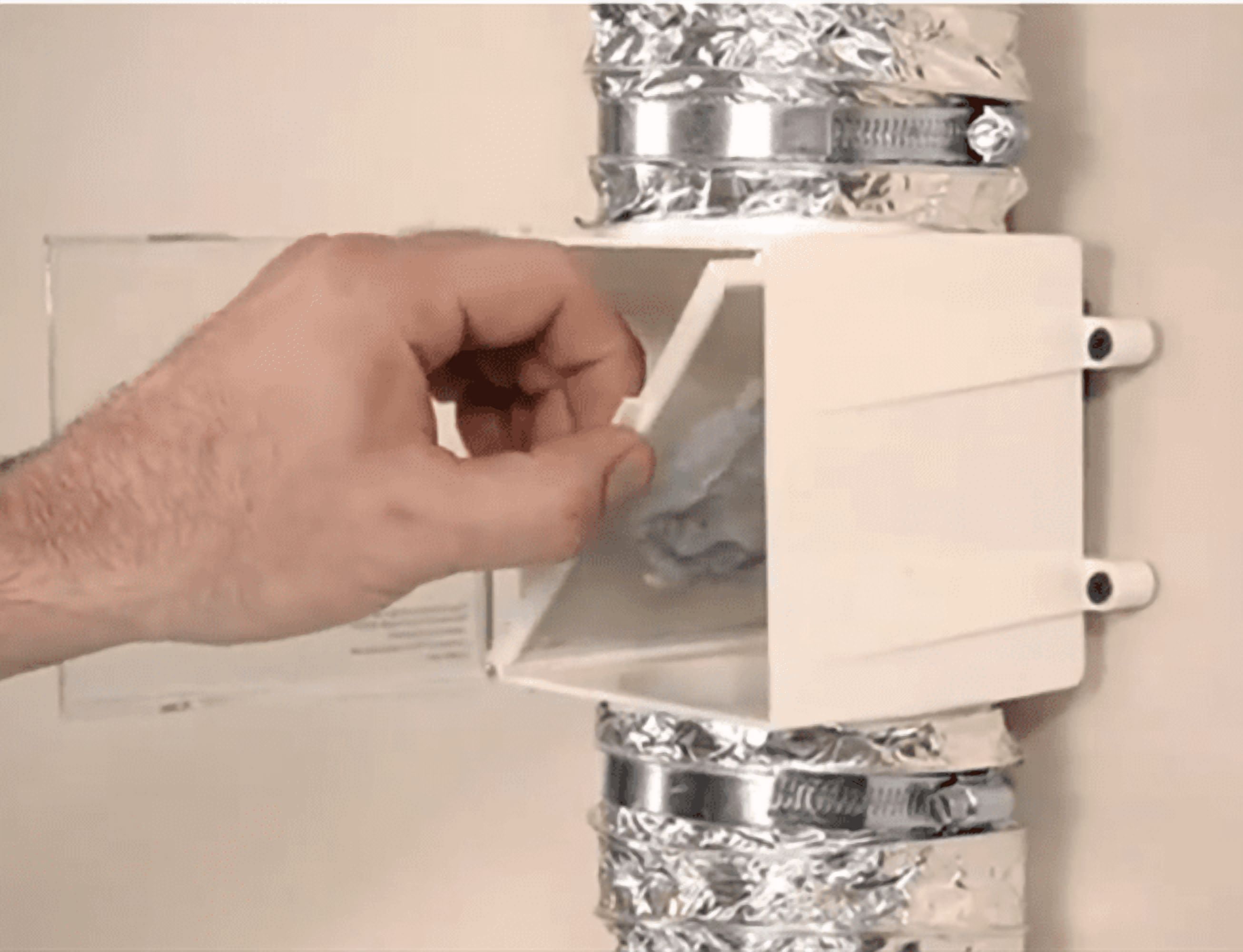Dryer Duct Lint Trap fit for PCLT4WZW, Extra Heat Dryer Saver,Accommodates 4" Transition Ducts,1-Pack