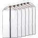 thumbnail image 1 of Fundas para prendas, a prueba de polvo, a prueba de polvo, antihumedad, fundas protectoras transparentes con cremallera para trajes de camisa/abrigos, 6 piezas 60 140 cm (XXL), 1 of 5