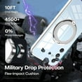 thumbnail image 3 of Compatible with Samsung Galaxy A14 5G Case Clear with Stand Samsung A14 5G Phone Case for Women Men Support Wireless Charging Protective Case Shockproof Cases (White), 3 of 14