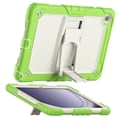thumbnail image 4 of for Samsung Galaxy Tab A9 8.7" 2023 SM-X110 / SM-X115 Case, Kickstand 3 in 1 [Soft & Hard] Hybrid Heavy Duty Rugged Anti-Slip Scratch Resistant Case with Screen Protector Shoulder Strap, Green, 4 of 9