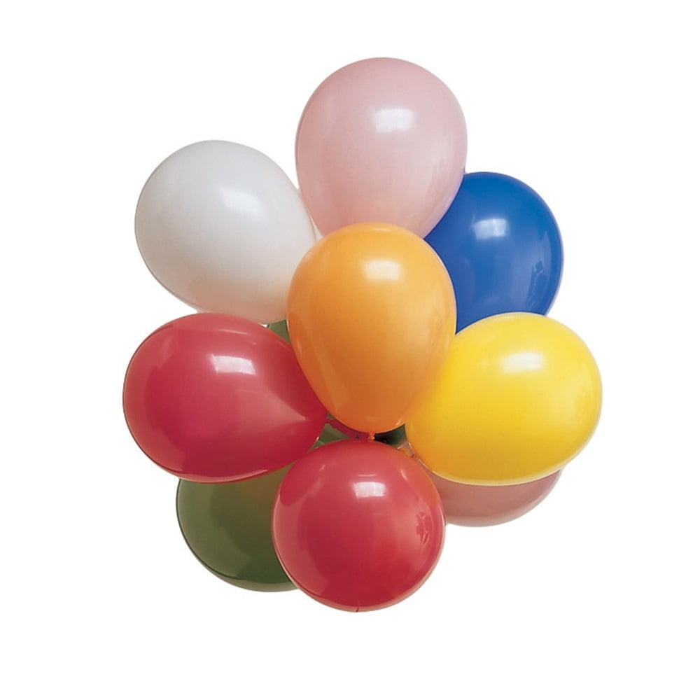 Qualatex Lot de 6 ballons en latex avec couronne - 28 cm - 70ème  anniversaire - Jubilé de platine - Décorations de fête - À l'hélium