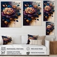 thumbnail image 4 of Designart Night Shade Rose Design V Canvas Wall Art, 4 of 5