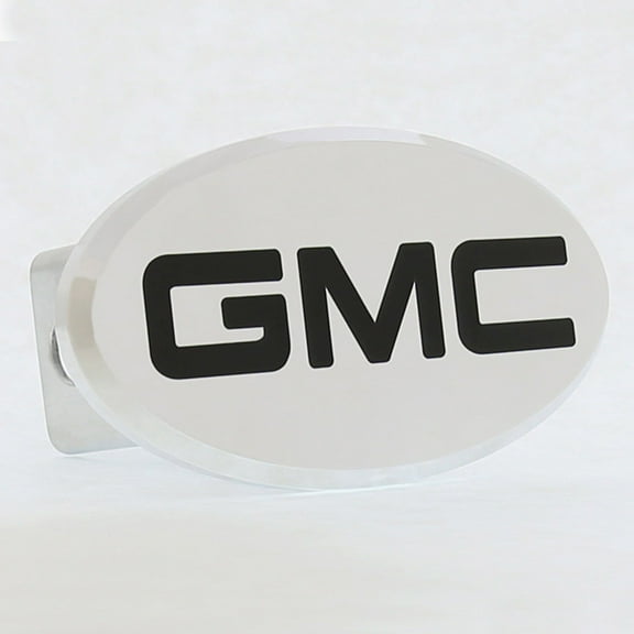 GMC Engraved Oval Aluminum Tow Hitch Cover