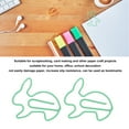 thumbnail image 3 of 100Pcs en Forme de Trombones de Bureau Trombones de Papeterie Coloré Trombone pour Bureau Signet École de Bureau, 3 of 8