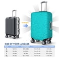 thumbnail image 4 of Rateoe water droplets Printed Luggage Cover, Suitcase Protector Fits 18-32 Inch Luggage-Large, 4 of 7