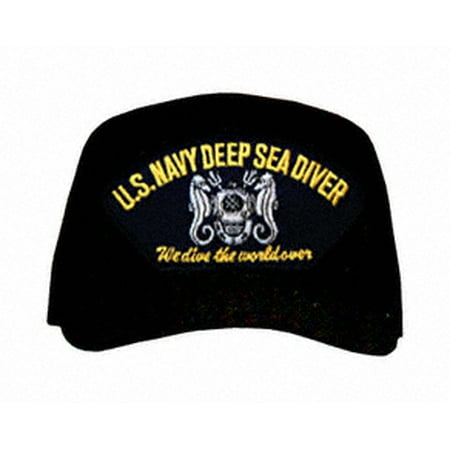 Navy Deep Sea Diver - U.S. Navy Deep Sea Diver with Helmet Ball Cap