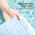 thumbnail image 6 of Gnmfd Cooling Gel Chair Cushion Mat, Soft Breathable Ice Seat Pad 16"x16" for Office Chair Sofa Floor Pet Bed, Summer Cool Seat Cushion for Indoor Outdoor Use, 6 of 9
