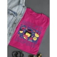thumbnail image 3 of Japanese Streetwear Emoji - Geisha, Sushi, Ramen, Fuji Women's T-shirt, 3 of 4