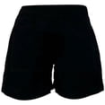 thumbnail image 5 of Jamicy Women's Denim Shorts Summer Casual Comfortable Buttoned High Waisted form-Fitting Stretchy Lounge Shorts with Pockets, 5 of 8