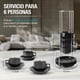 thumbnail image 4 of Tazas para Café Casa Litus  Espresso Platos de Porcelana Base Metálica Casa Litus, 4 of 8