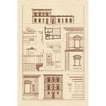 thumbnail image 3 of Buhlmann, J. 13x18 Black Modern Framed Museum Art Print Titled - Palazzos Pandolfini and Bartolini at Florence, 3 of 5