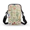 thumbnail image 2 of HELLHERO Hedgehog Clover Women Crossbody Bag 2 Layers Travel Women Cross Body Purse Double Zipper, 2 of 7
