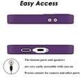 thumbnail image 3 of Galaxy S24 FE 5G Case,Magnetic Phone Case with MagSafe for Samsung Galaxy S24 FE 6.7",Takfox [Frosted] Shockproof Case Matte Hard Plastic & Silicone Rubber Full Body Bumper Protection Cover,Purple, 3 of 9
