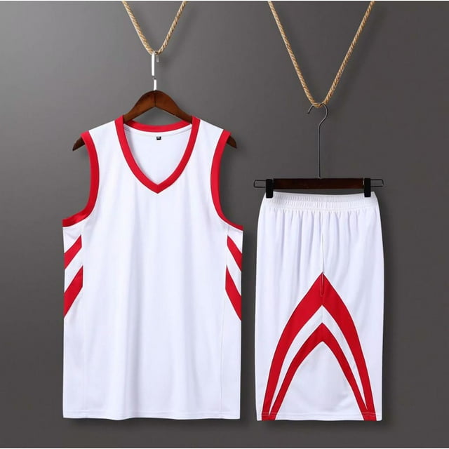 Custom Basketball Jersey Set for Men Kids Club College Team Professional Basketball Training Uniforms Suit Quick Dry Sportswear LS