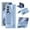 Blue, variant on Dteck Slim Fit for Z Fold 6 Case with S Pen & S Pen Holder, Tempered Glass Screen Protector & Adjustable stand Hinge Protection Shockproof Lightweight Full Protective Cover for Z Fold 6 5G,White