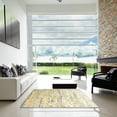 thumbnail image 7 of Ahgly Company Machine Washable Indoor Square Contemporary Gold Area Rugs, 3' Square, 7 of 7