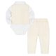 thumbnail image 2 of Conjunto de Traje para Bebé Niño Juivesia Smoking Apricot 0-3M, 2 of 7
