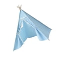 thumbnail image 2 of Tipi para niños, tienda de juegos, tienda de juegos para niños para interior y exterior, tipi indio creativo, tienda de interior para picnics, azul, 2 of 8