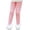 Pink dots, variant on SYNPOS Girls Cotton Fleece Lined Warm Leggings Stretchy for Winter 2-13 Years