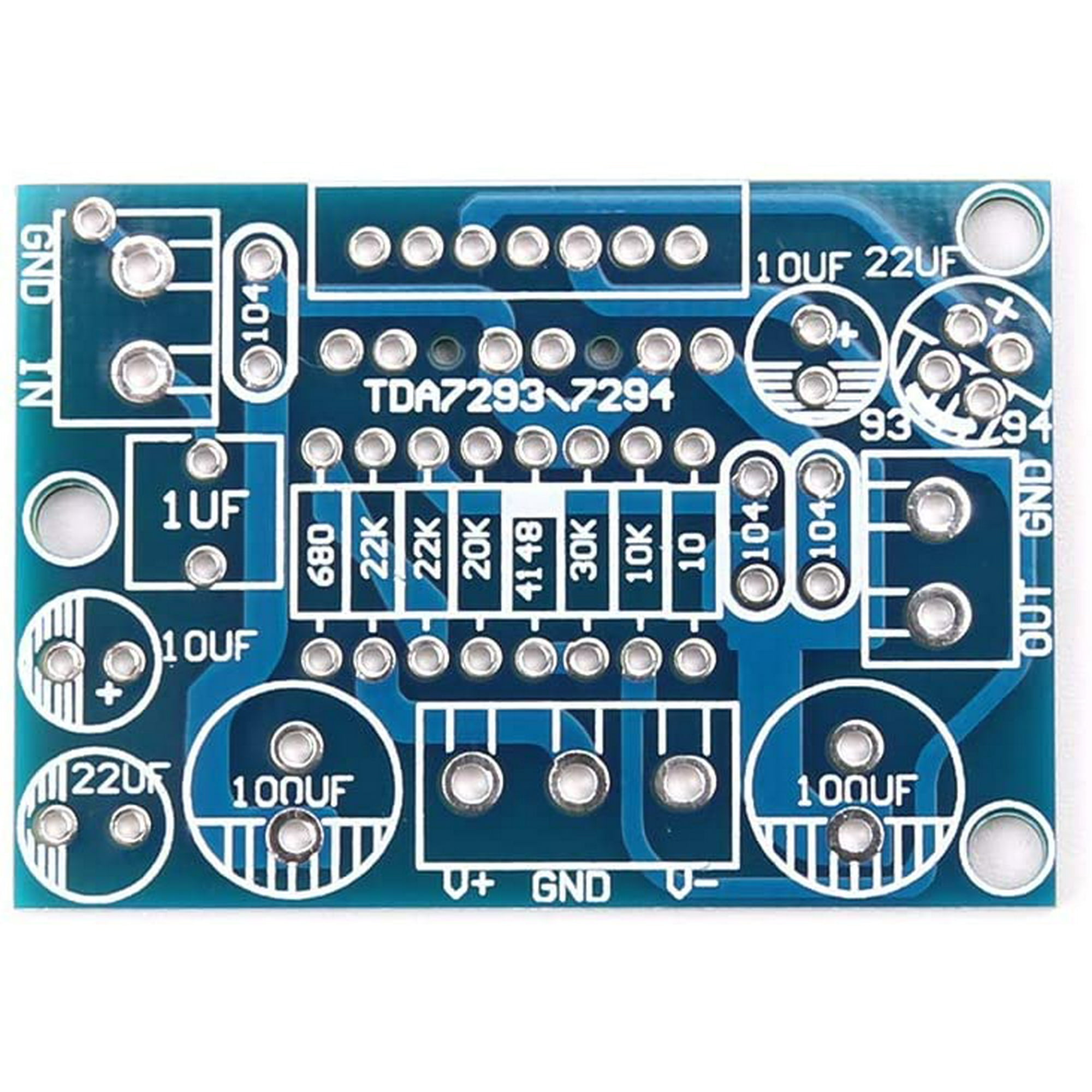 Tda7294 Amplifier Circuit Pcb - Wiring Diagram