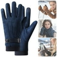 thumbnail image 2 of Winter Warm Gloves,Winter Gloves for Women,Warm Touchscreen Gloves,Touchscreen Texting Winter Gloves Women, Fleece Lined Warm Winter Glove for Cold Weather Outdoor Activities(Blue), 2 of 8