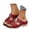 Red, variant on Dakaela Orthopedic Wedge Sandals for Women 2026 Summer Boho Platform Slip on Slides Arch Support Comfortable Casual Walking Slippers Beige 6