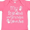 thumbnail image 4 of Inktastic Grandma Grandpa Love Me Girls Boys or Girls Baby Bodysuit, 4 of 5