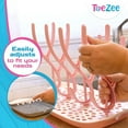 thumbnail image 4 of ToeZee Baby Bottle Drying Rack Space Saving Countertop Baby Bottle Holder, Drying Rack for Baby Bottles Accessories - Stores Up to 12 Bottles, Dishwasher Safe Pink, 4 of 9