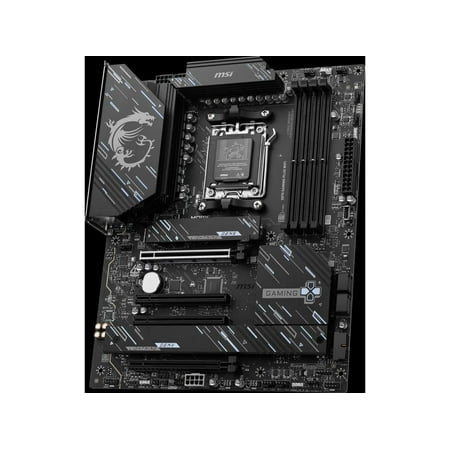 MSI - X870 GAMING PLUS WIFI (Socket AM5) AMD X870 ATX DDR5 Wi-Fi 7 Motherboard - Black