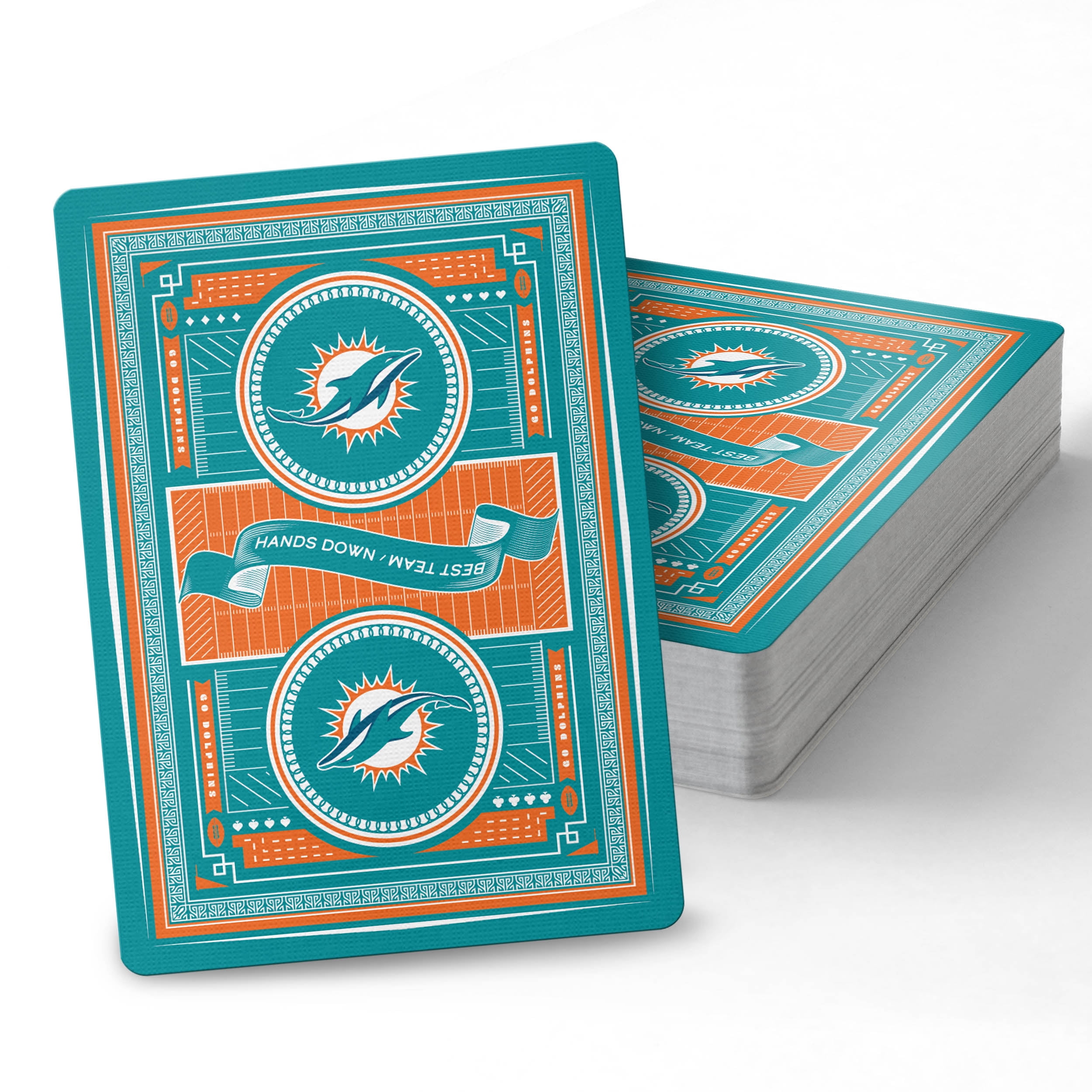 YouTheFan NFL Miami Dolphins Classic Series Playing Cards