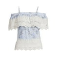 thumbnail image 4 of No Boundaries Juniors' Off-The-Shoulder Blouse, 4 of 4