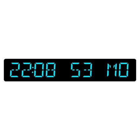 Auto Set Led Digital Clock With Desktop Countdown Timer And Dual Alarm Feature