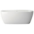 thumbnail image 2 of Luna 59 Inch Acrylic Double Ended Freestanding Tub Package, 2 of 2