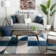 thumbnail image 3 of Vintage 100% Handmade Woolen Area Rug For Hall Kitchen Living Room Bed Room Bath Room Dining Room Kids Room Carpet Flower Rug, 3 of 4