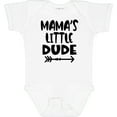 thumbnail image 3 of Inktastic Mama's Little Dude with Arrow Boys Baby Bodysuit, 3 of 5