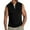 Mens Clothing Black, variant on Mens Athletic Button Up Tank Tops, Workout Tops for Men Summer Big and Tall Casual Quick Dry Sleeveless Shirts with Pockets