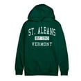 thumbnail image 1 of St. Albans Vermont Classic Established Premium Cotton Hoodie, 1 of 1
