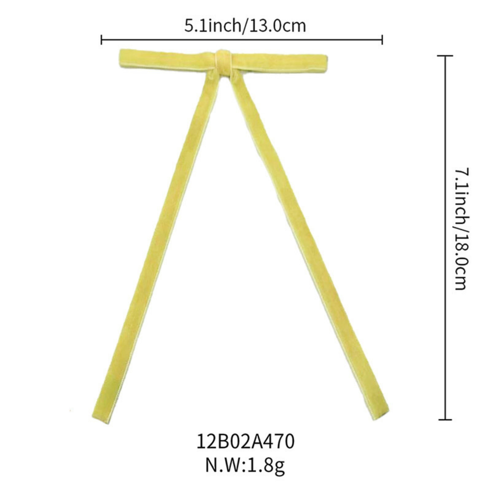 Lot De 10 Nœuds De Ruban De Noël En Velours - Arc Décoratif 13x25 Cm - Pour Sapin, Cadeaux, Guirlandes - Beige - 11