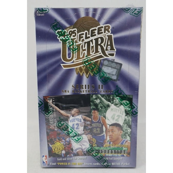 1994/95 Fleer Ultra Basketball Series 2 Box (Retail) (36/12)