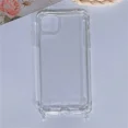 thumbnail image 1 of Transparent Shockproof Phone Case For iPhone 15 Pro Max 14 13 12 11 With Ring Hole Clear Four-Corner Airbag Soft Bumper Cover Transparent for iphone11ProMax(6.5"), 1 of 6