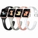 thumbnail image 1 of wonima44 Compatible with Apple Watch Bands 38mm 40mm 41mm 42mm 44mm 45mm 46mm 49mm for Women Men, Soft Durable Breathable Thin Slim Narrow Band for iWatch Series 11 10 9 8 7 6 5 4 3 2 1 Ultra SE 3/2/1, 1 of 1
