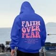 thumbnail image 1 of MHFRRA Sudaderas y Sudaderas para Hombre, Jersey Informal de Manga Larga con Estampado Delantero y Trasero para Uso Diario, Ajuste Relajado para Otoño E Invierno Azul, 1 of 5