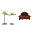 thumbnail image 1 of Estatuas de pájaros,Estatuas de pájaros de madera,decoración del hogar,decoraciones de pájaros,Sofá en miniatura para muñecas,Muebles de casa de muñecas,modelo de sofá, 1 of 8