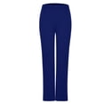 thumbnail image 6 of Cutuoiiu Women's Solid Color Elastic Waist Loose Straight Leg Sweatpants with Pockets Gifts, 6 of 8