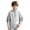 Light Gray, variant on Toddler Boys Zip-Up Hoodie Sweatshirt with Front Pockets Long Sleeved Solid Hoodie Winter Sweaters ,Size 4-5T , Black