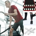 thumbnail image 3 of Mobutofu 10 Pcs Weight Long Steel Plate Silver Weight Training Equipment for Jogging, 3 of 6