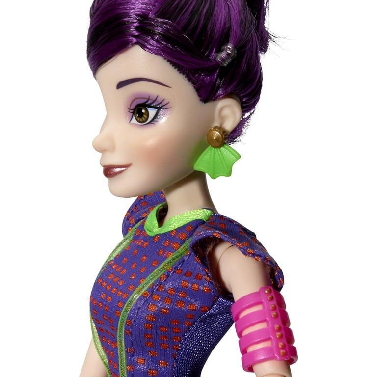 Disney Descendants Neon Lights Feature Mal Isle of the Lost Doll, Not Mint