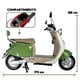 thumbnail image 2 of Bicicleta Eléctrica Cappuccino Verde BikeOn 1200W Autonomía 40 km Velocidad 40 km/h Estilo Retro, 2 of 8