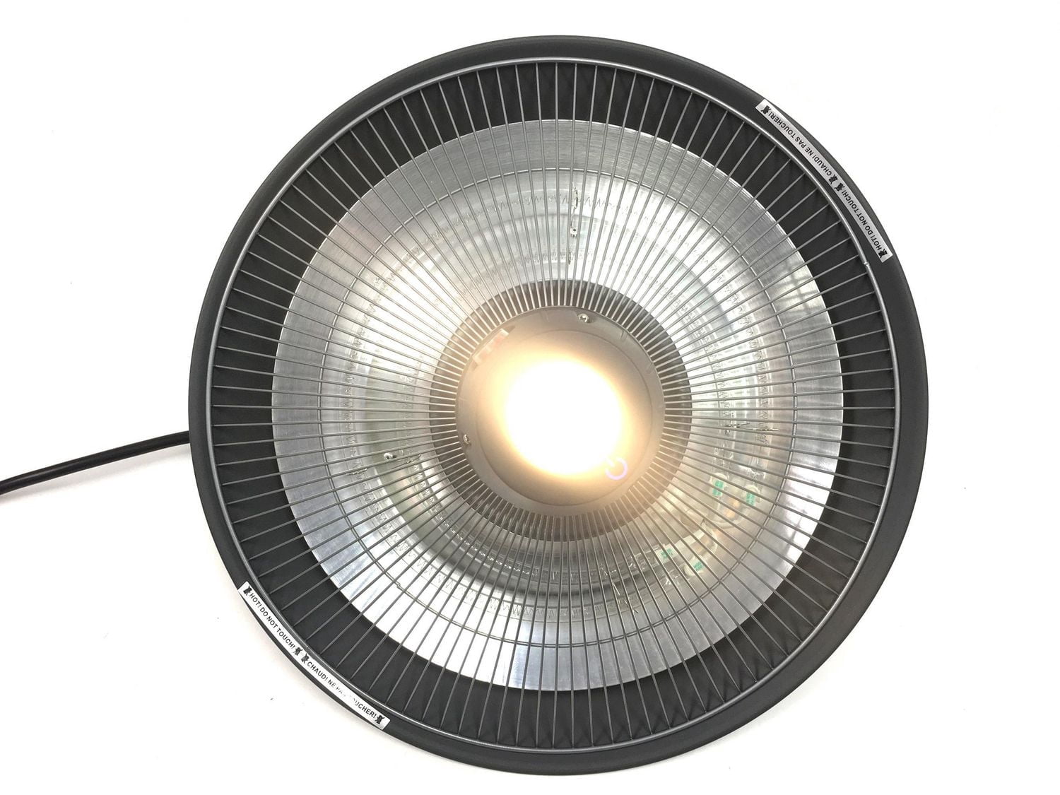 ENERG+ HEA-21544 Hanging Infrared Electric Outdoor Heater-Silver