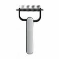 thumbnail image 5 of Dematting Comb For Dogs Undercoat Rake for Dogs & Cats, Extra-Wide Dog Grooming Brush & Deshedder Comb for Long Hair Functional, 5 of 5